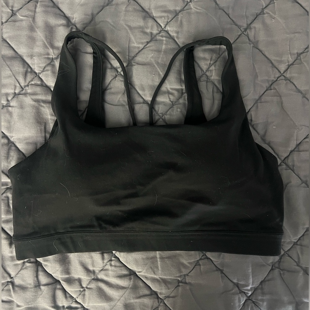Athleta exhale bra D-DD medium black